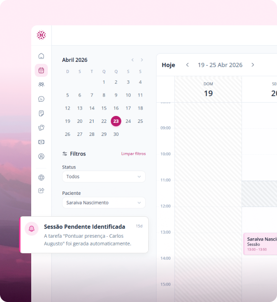agenda do psicólogo